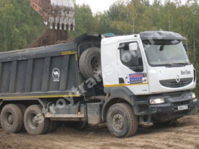 Вывоз грунта в городе Ногинск, цены от 250 руб/м.куб